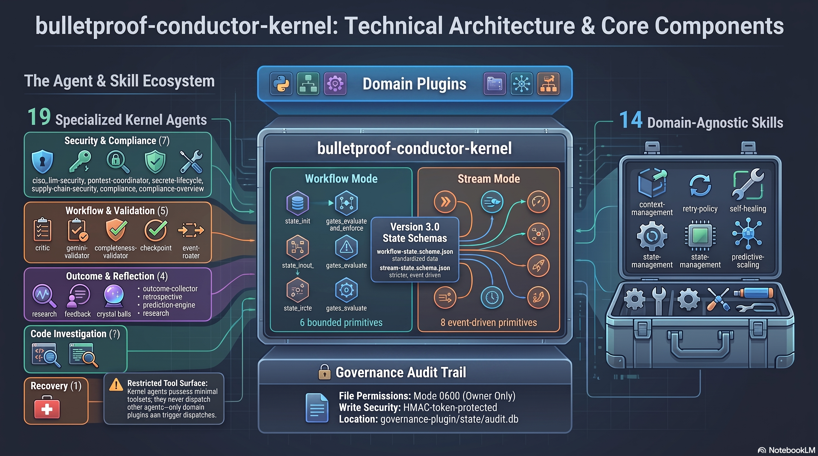 Conductor architecture infographic