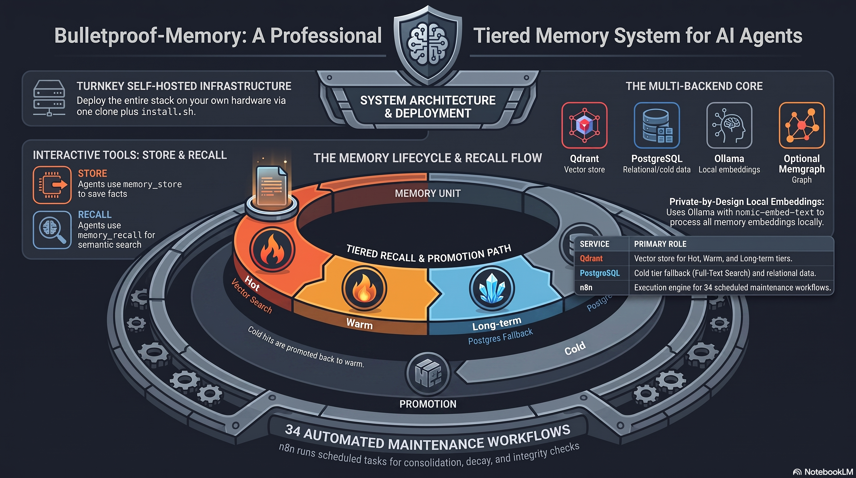 Persistent Vector Memory architecture infographic